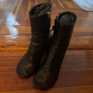 Dear Frances black Harlow boots